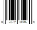 Barcode Image for UPC code 076731000060