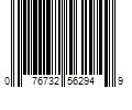 Barcode Image for UPC code 076732562949