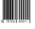 Barcode Image for UPC code 0767332800011