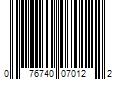 Barcode Image for UPC code 076740070122