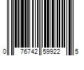 Barcode Image for UPC code 076742599225