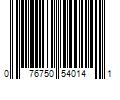 Barcode Image for UPC code 076750540141