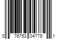 Barcode Image for UPC code 076753047791