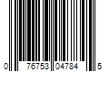 Barcode Image for UPC code 076753047845