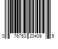 Barcode Image for UPC code 076753204095