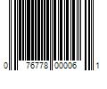 Barcode Image for UPC code 076778000061