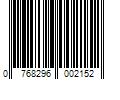 Barcode Image for UPC code 0768296002152