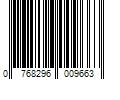 Barcode Image for UPC code 0768296009663