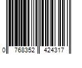 Barcode Image for UPC code 0768352424317