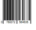 Barcode Image for UPC code 0768372564635