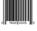 Barcode Image for UPC code 076838000055