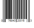 Barcode Image for UPC code 076840200153