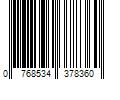 Barcode Image for UPC code 0768534378360