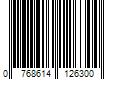 Barcode Image for UPC code 0768614126300