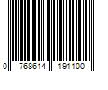 Barcode Image for UPC code 0768614191100