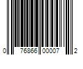 Barcode Image for UPC code 076866000072