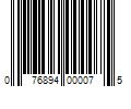 Barcode Image for UPC code 076894000075