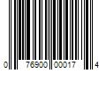 Barcode Image for UPC code 076900000174