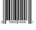 Barcode Image for UPC code 076903040061