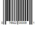 Barcode Image for UPC code 076922000091