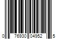 Barcode Image for UPC code 076930049525