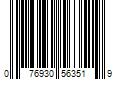 Barcode Image for UPC code 076930563519