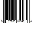 Barcode Image for UPC code 076930815434