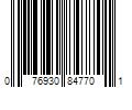 Barcode Image for UPC code 076930847701