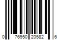 Barcode Image for UPC code 076950205826