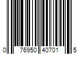 Barcode Image for UPC code 076950407015