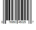 Barcode Image for UPC code 076950450257