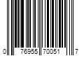 Barcode Image for UPC code 076955700517