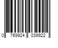 Barcode Image for UPC code 0769924039922