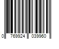 Barcode Image for UPC code 0769924039960