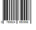 Barcode Image for UPC code 0769924650998