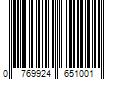 Barcode Image for UPC code 0769924651001