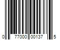 Barcode Image for UPC code 077000001375