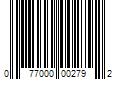 Barcode Image for UPC code 077000002792