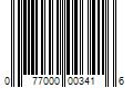 Barcode Image for UPC code 077000003416