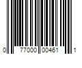 Barcode Image for UPC code 077000004611