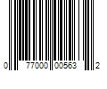 Barcode Image for UPC code 077000005632