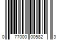 Barcode Image for UPC code 077000005823