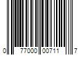 Barcode Image for UPC code 077000007117