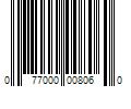 Barcode Image for UPC code 077000008060