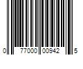 Barcode Image for UPC code 077000009425