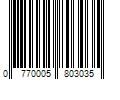 Barcode Image for UPC code 0770005803035