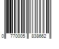 Barcode Image for UPC code 0770005838662