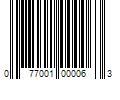 Barcode Image for UPC code 077001000063