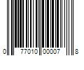 Barcode Image for UPC code 077010000078