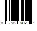 Barcode Image for UPC code 077027006124